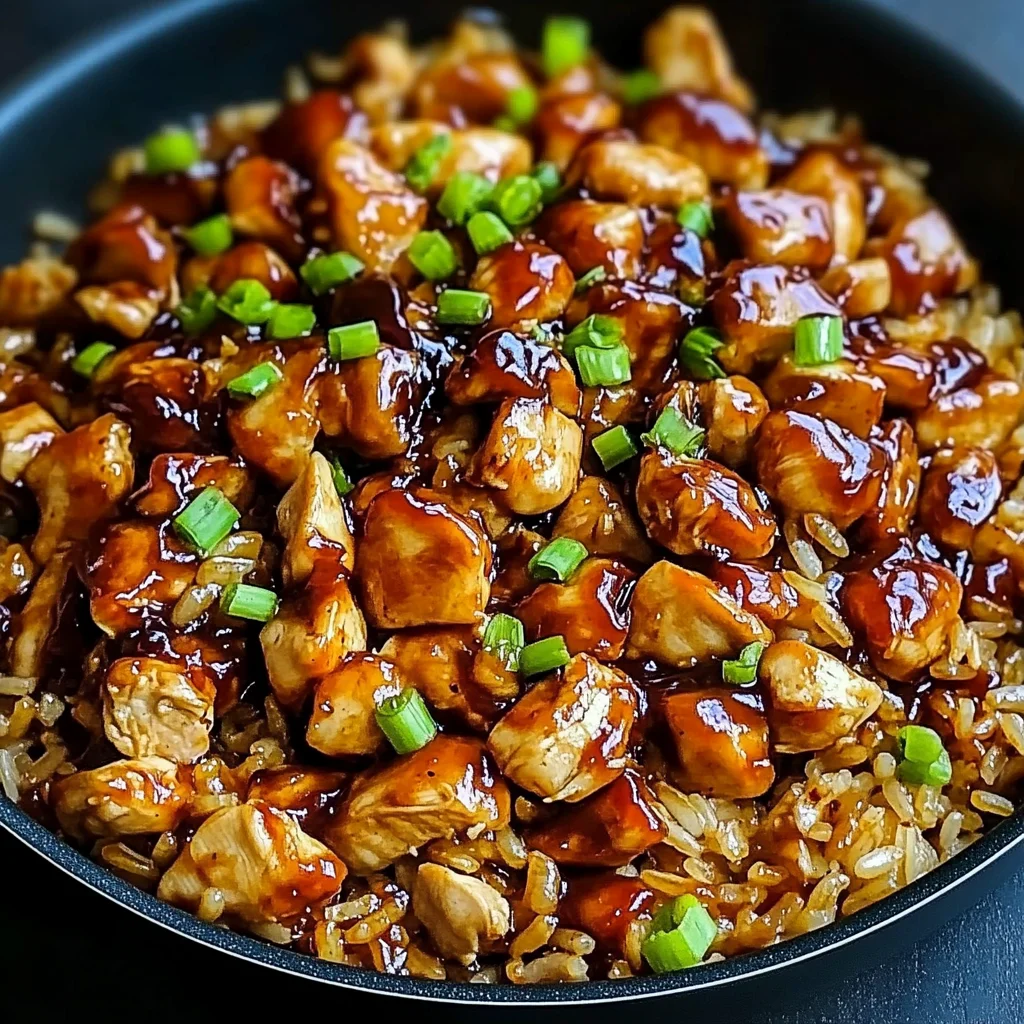 One-Pan Bold Honey BBQ Chicken Rice - Chef and Press